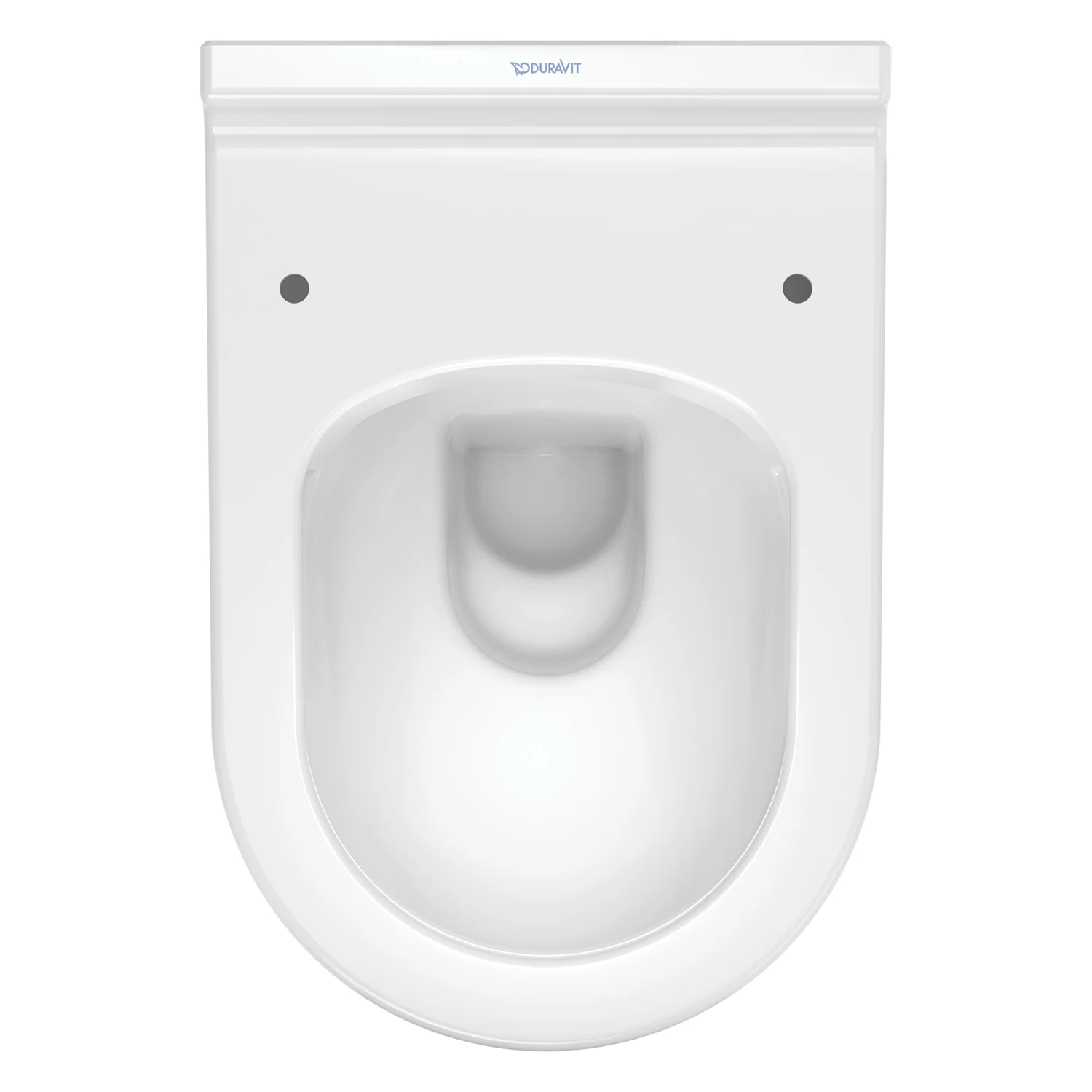 Toaleta podwieszana w widoku z góry, Duravit