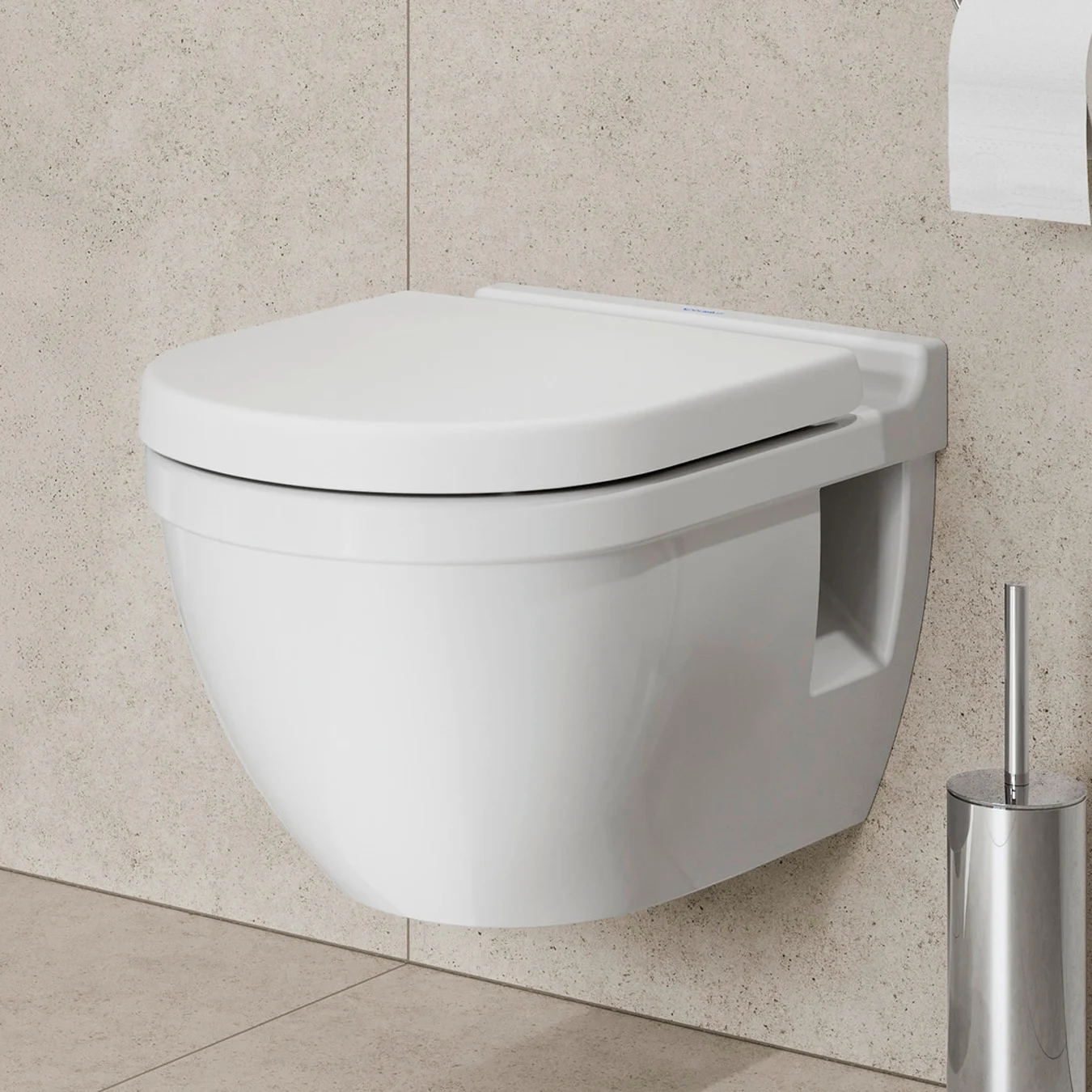 Toaleta podwieszana w łazience, Duravit