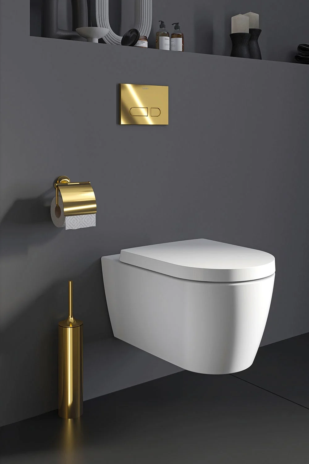 Duravit Starck T Bürstengarnitur bodenstehend Bild 4