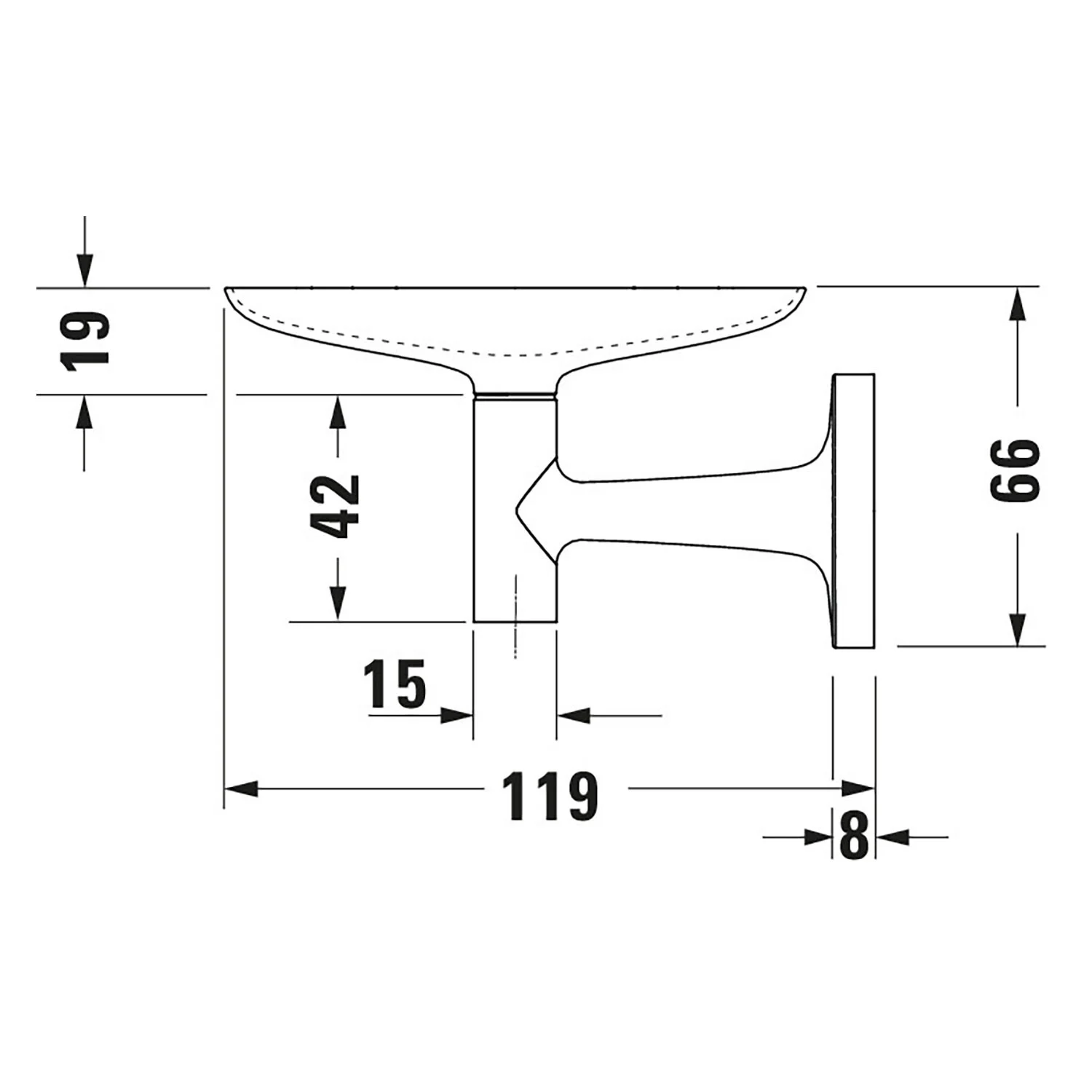 Duravit Starck T Seifenschale Bild 4