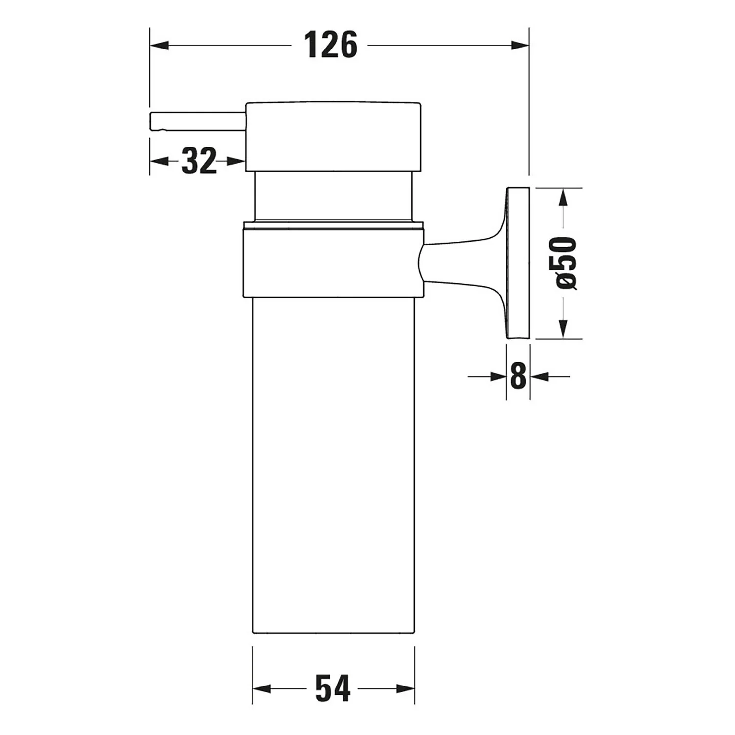 Duravit Starck T Seifenspender Bild 2