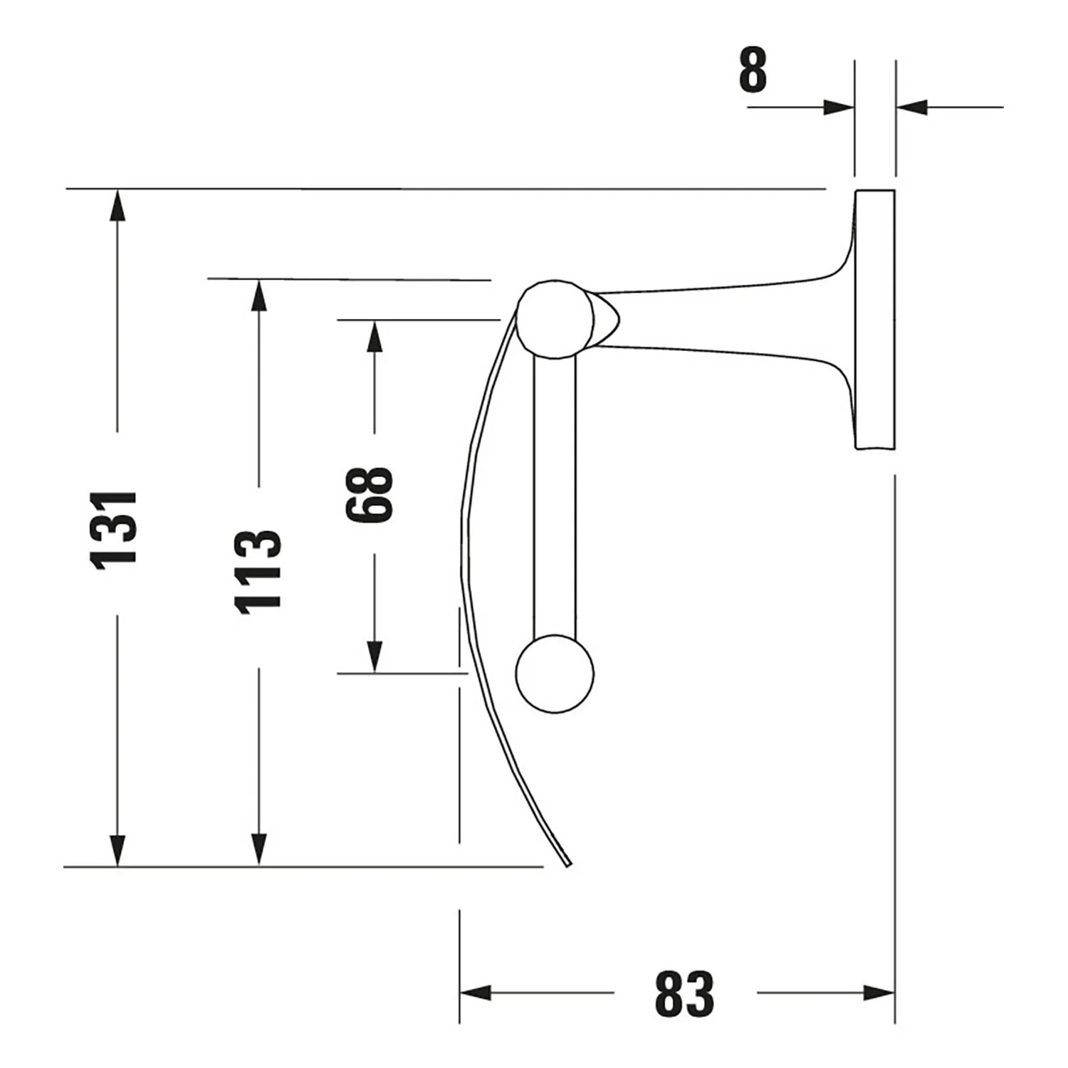 Duravit Strack T Papierrollenhalter mit Deckel Bild 5