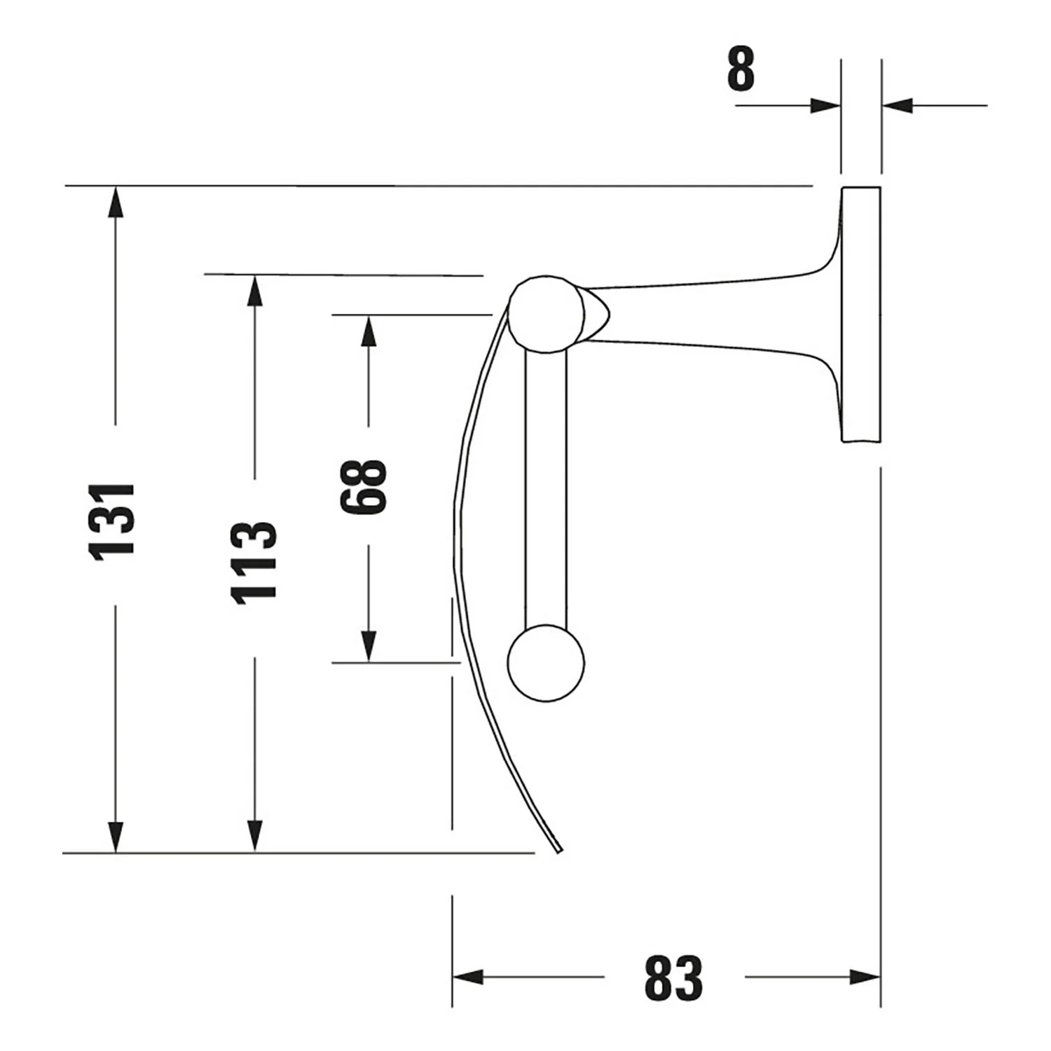 Duravit Strack T Papierrollenhalter mit Deckel Bild 4