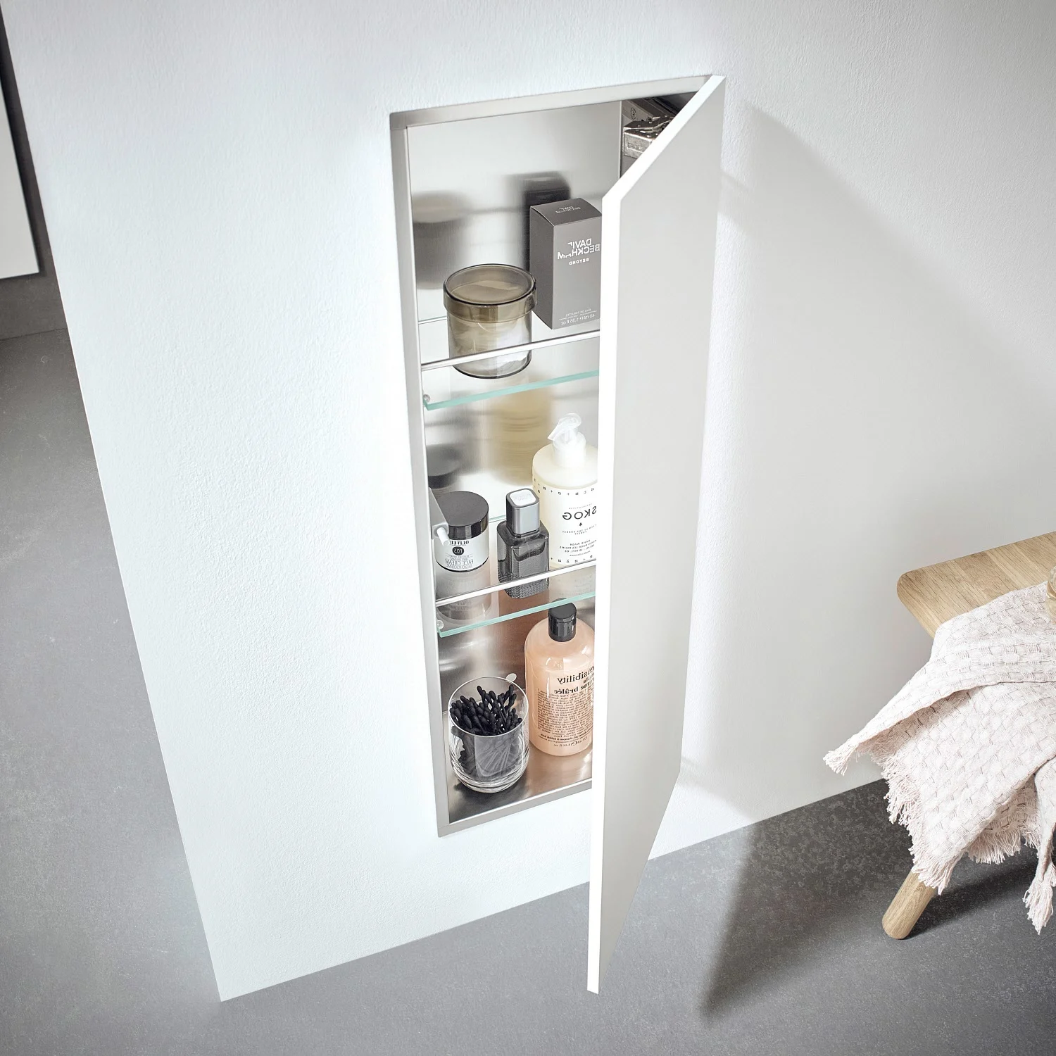 Emco asis pure Schrankmodul - Unterputzmodell, Anschlag rechts Bild 3