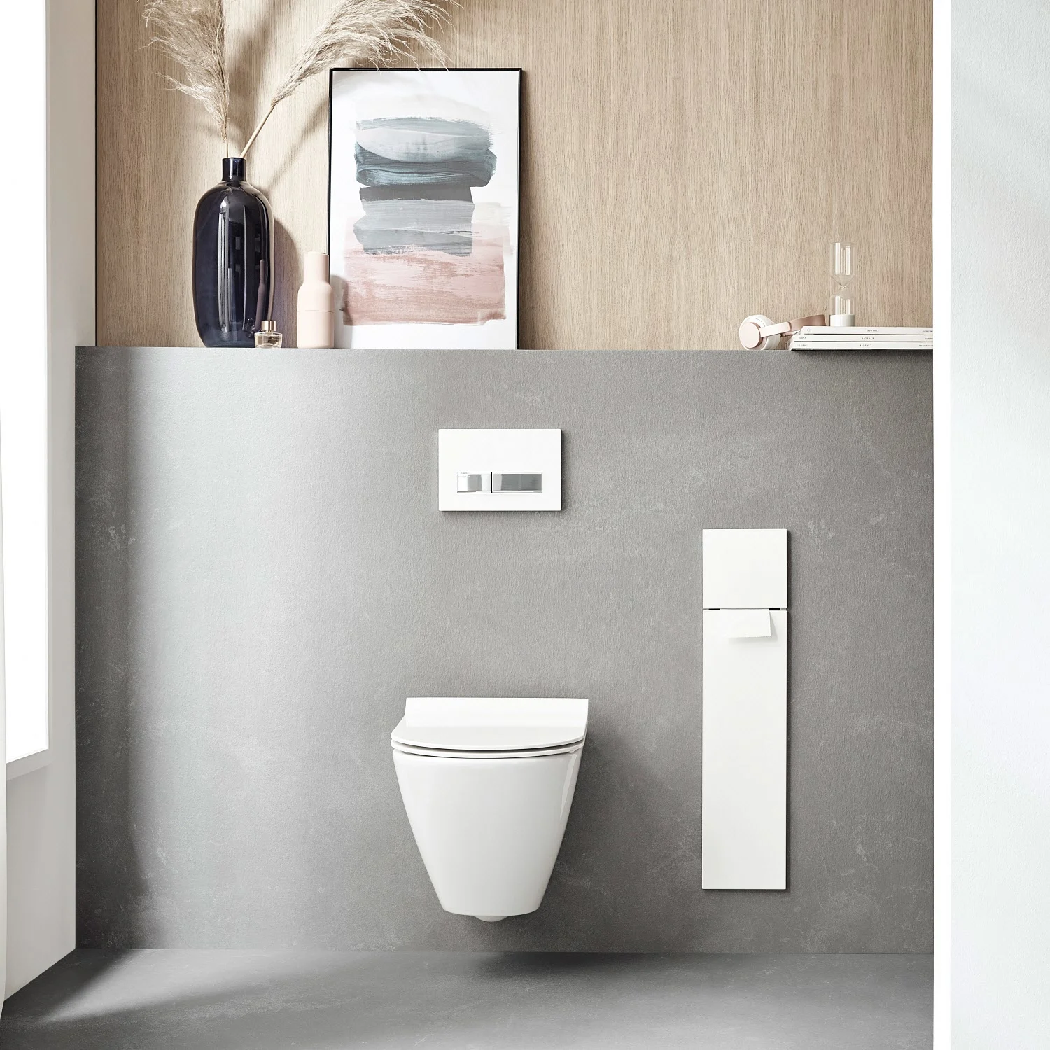 Emco asis pure WC-Modul - Unterputzmodell, Anschlag rechts Bild 2