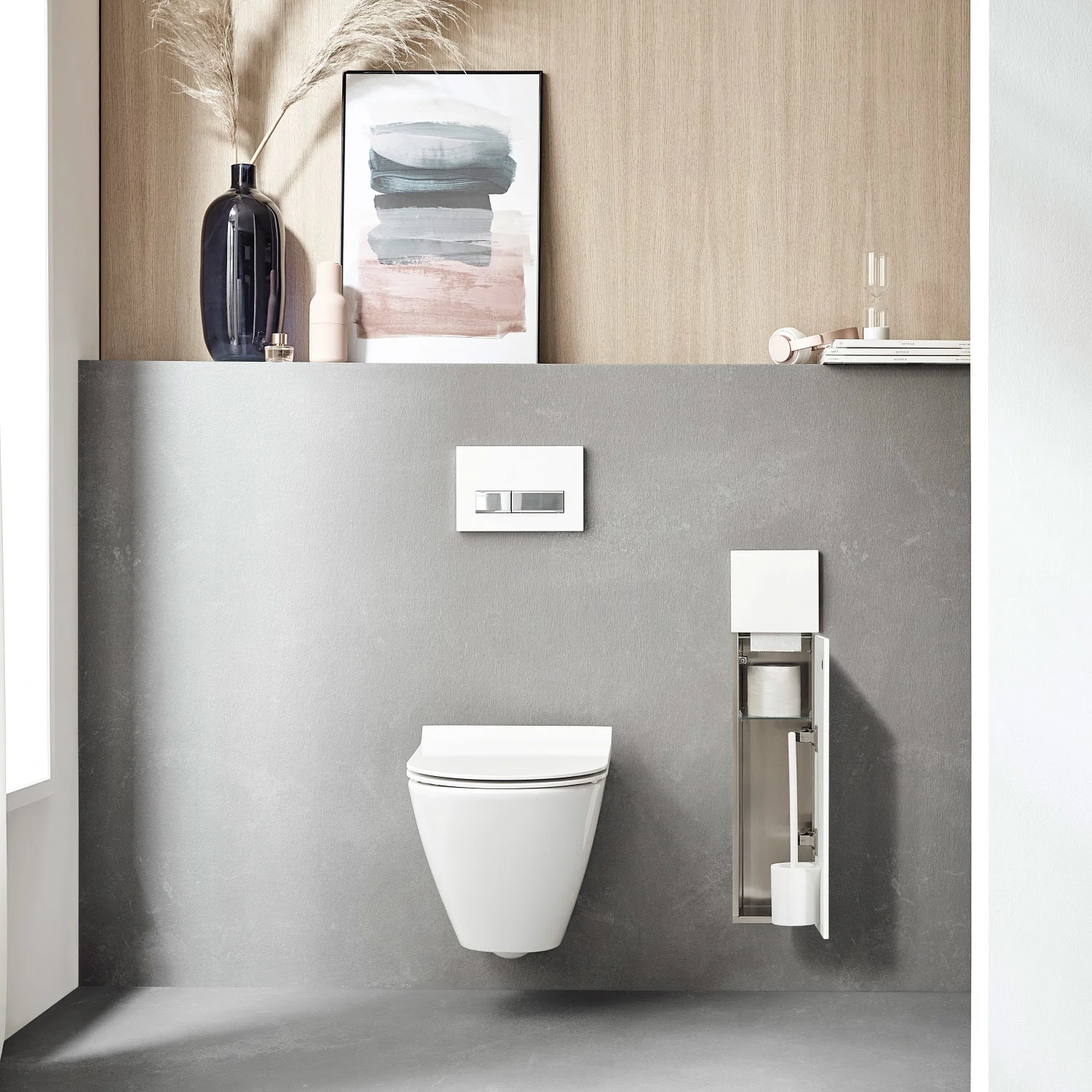 Emco asis pure WC-Modul - Unterputzmodell, Anschlag rechts Bild 3
