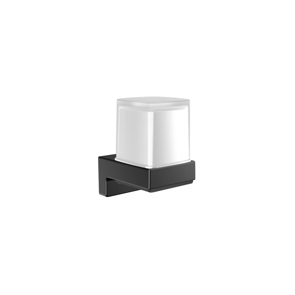 Emco cue Sensor-Seifenspender mit Stülpbecher aus satiniertem Kristallglas