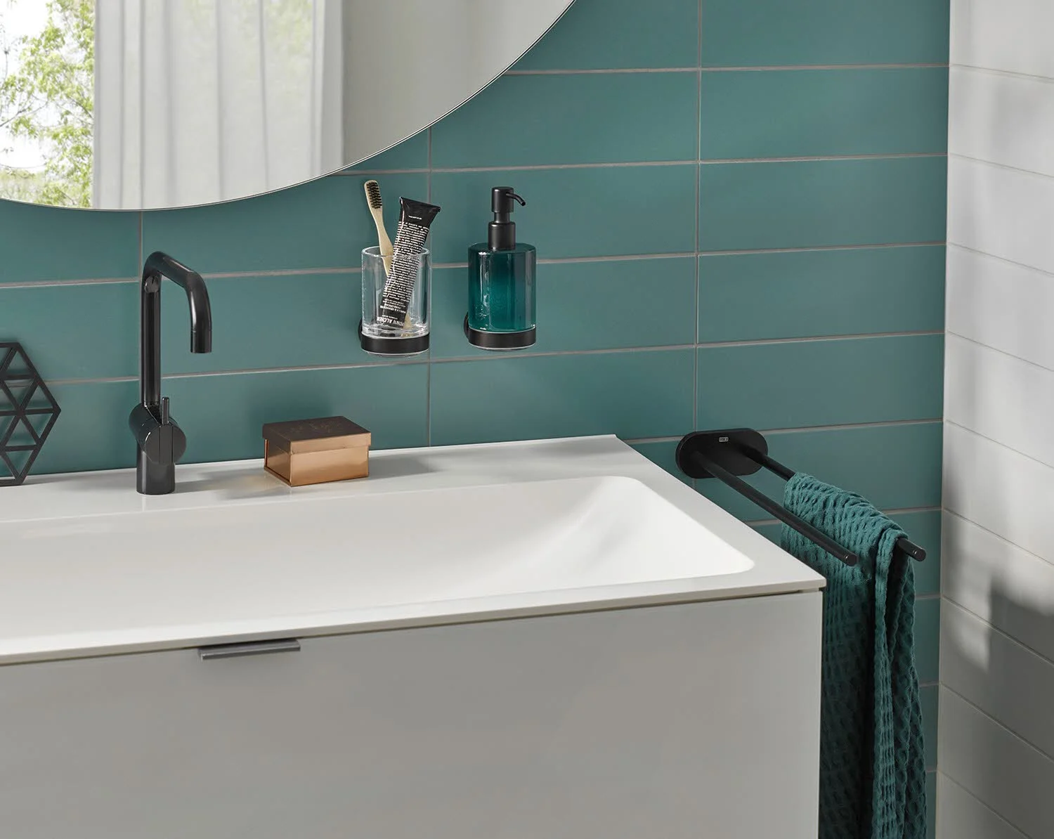 Emco round Handtuchhalter, 2-armig 40 cm Bild 3