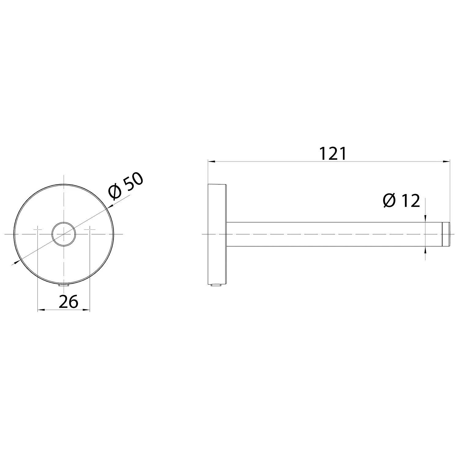 Emco round Reservepapierhalter Bild 2