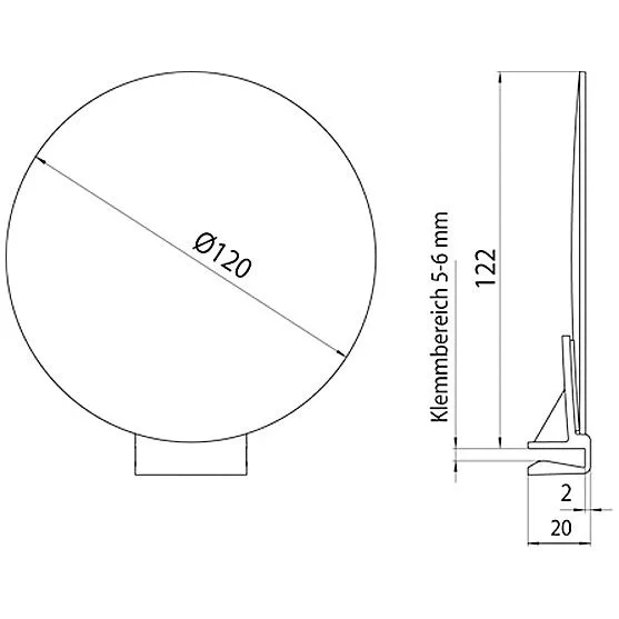 Emco Rasier- und  Kosmetikspiegel aufsteckbar Bild 2