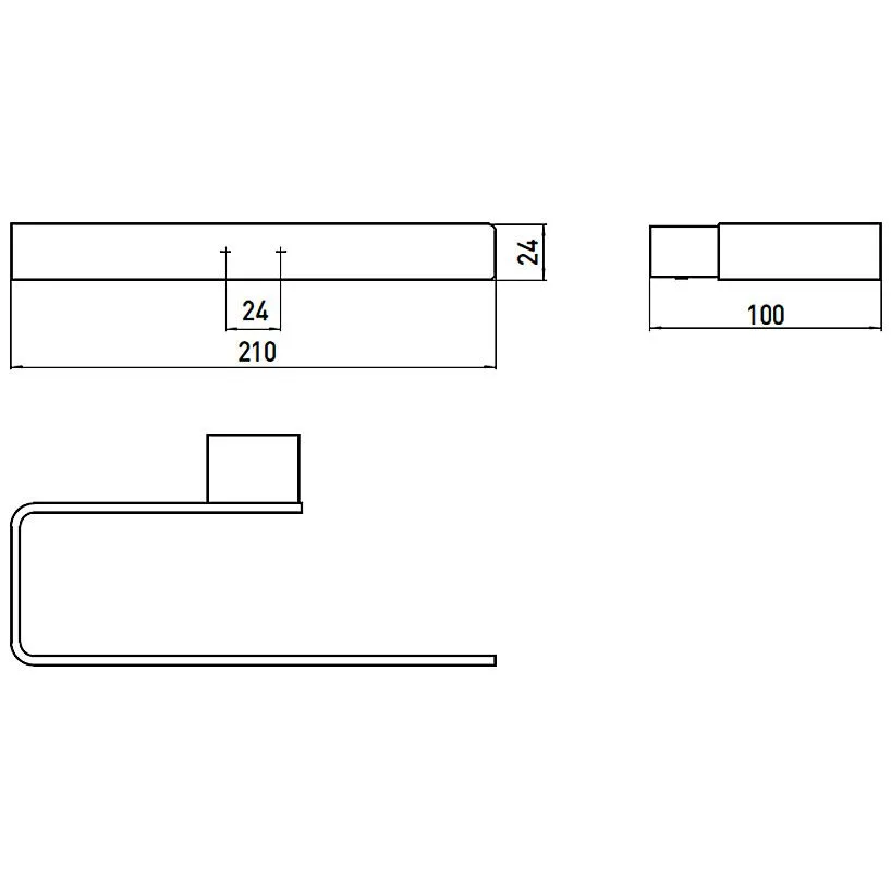 Emco Loft Handtuchring starr Bild 3