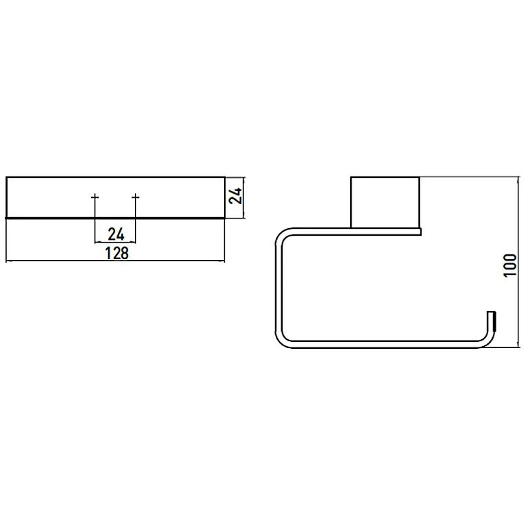 Emco Loft Papierhalter ohne Deckel Bild 2