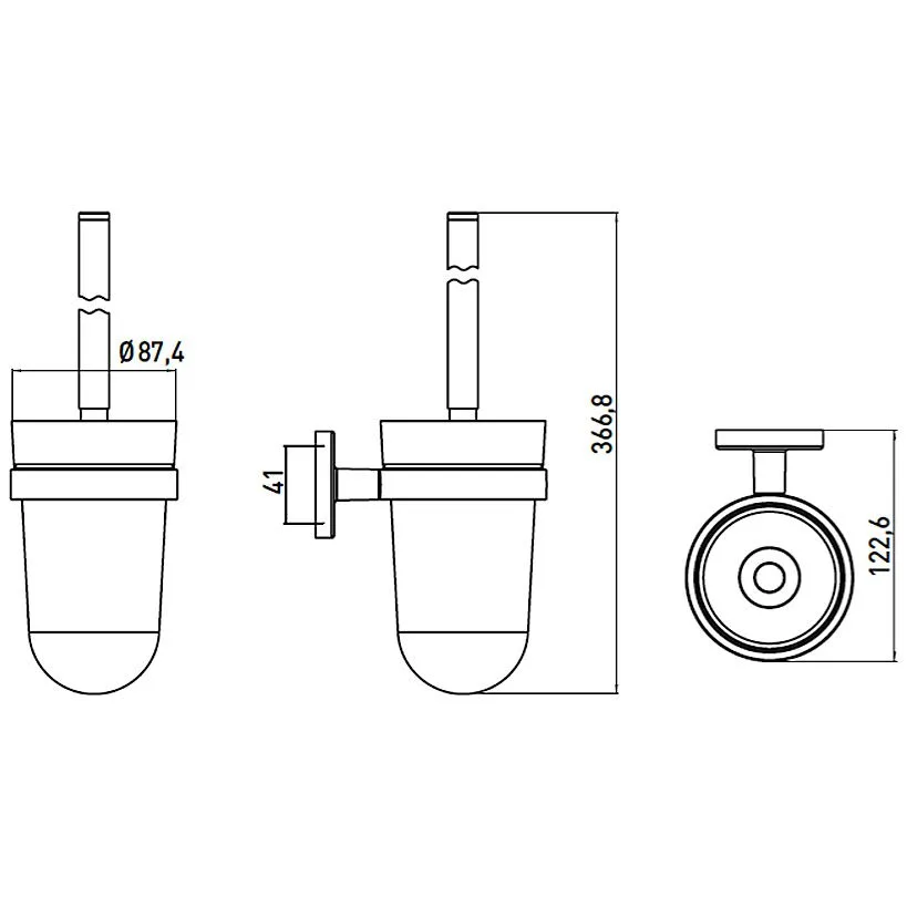 Emco Polo Toilettenbürstengarnitur Bild 2