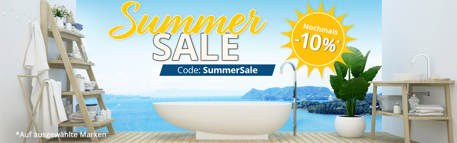 Der MEGABAD Summer-Sale 2021