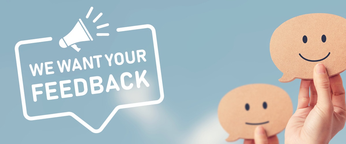 Jetzt an unserer Kundenumfrage teilnehmen und Rabatt-Gutschein sichern!