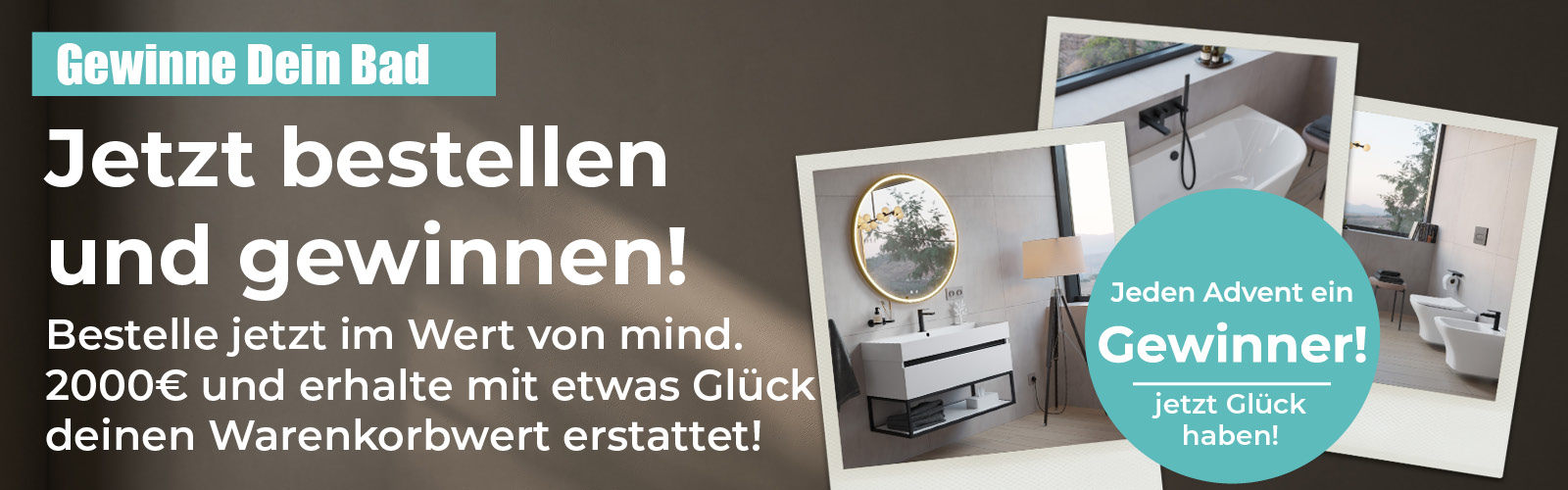 Wer jetzt bestellt, kann ordentlich gewinnen<sup>*</sup>!