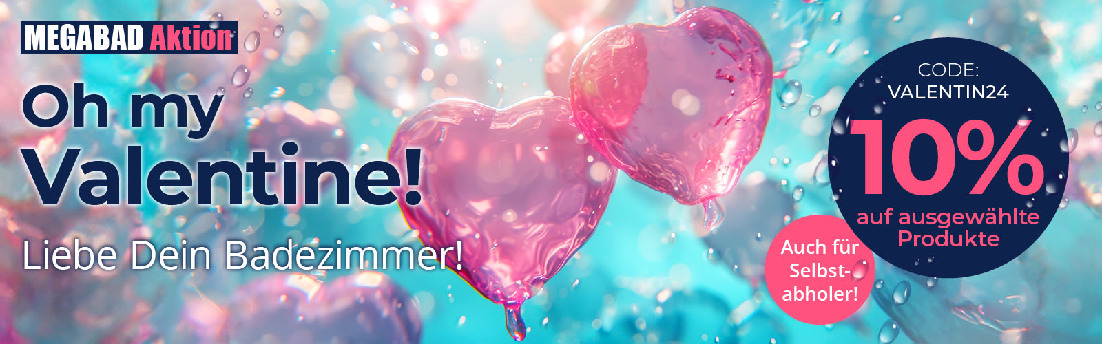 Oh my Valentine – liebe Dein Badezimmer!