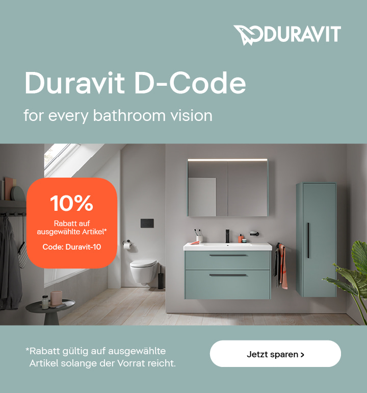 10% Extra sparen auf Duravit D-Code Artikel