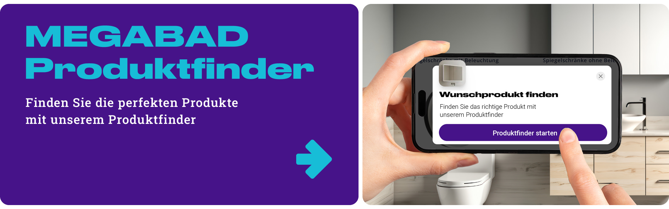 MEGABAD Produktfinder