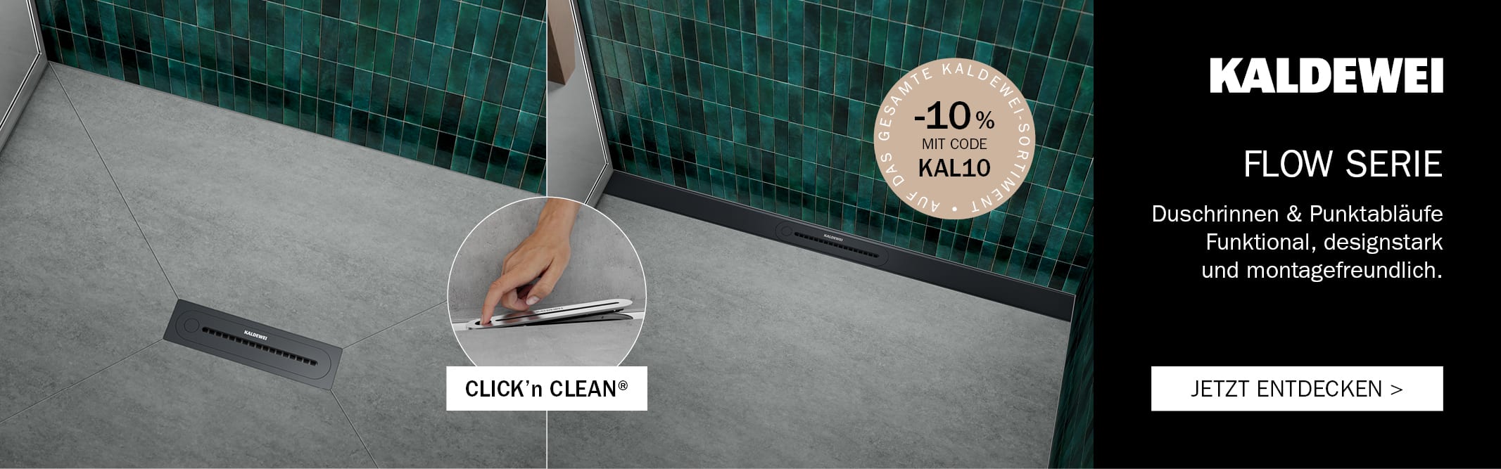 Kaldewei Duschrinnen 10%