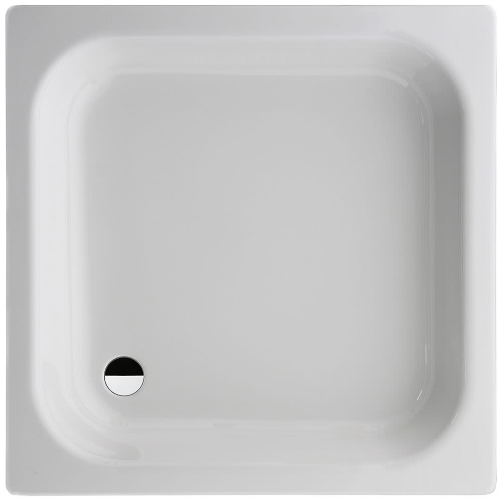 Bette Quinta Duschwanne flach 90 x 90 x 15 cm, Duschwannen, snow