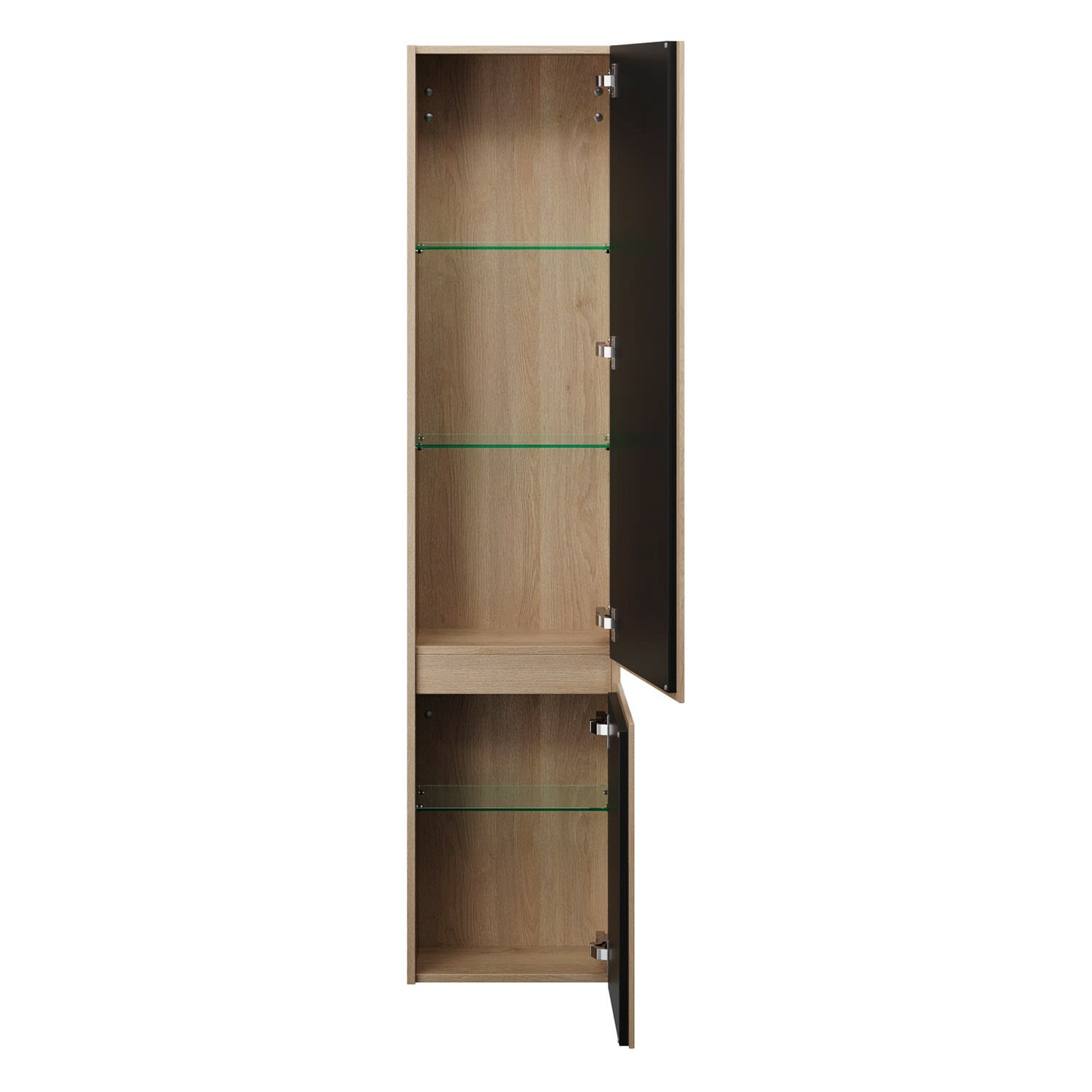 burgbad Lin20 Hochschrank 40 x 24,5 cm, mit 2 Türen, rechts 3