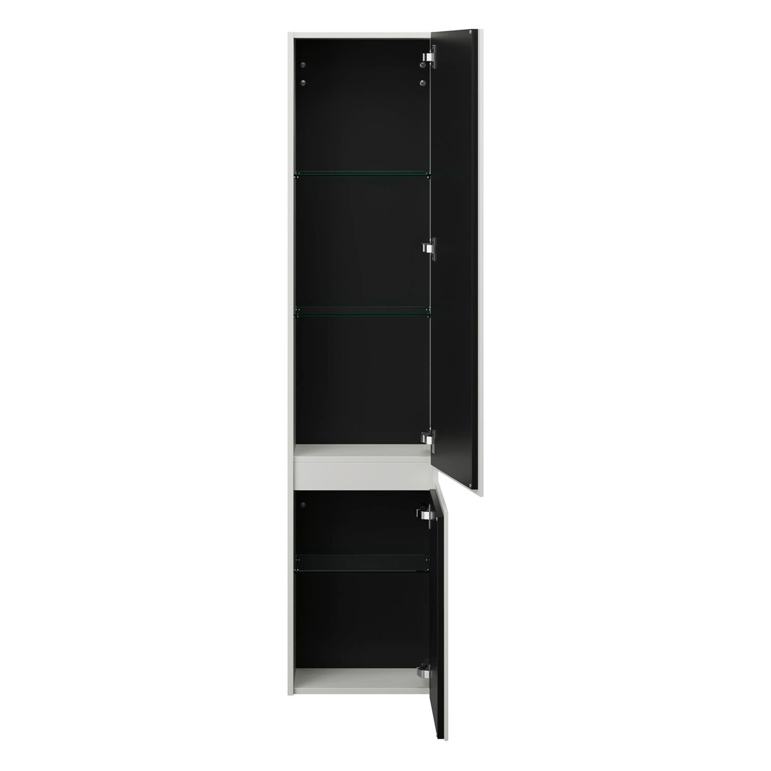 burgbad Lin20 Hochschrank 40 x 24,5 cm, mit 2 Türen, rechts 7