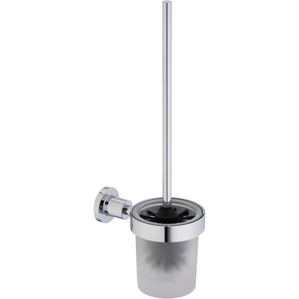Dornbracht WC brosse set Tara . chrome, avec verre cristal mat 2