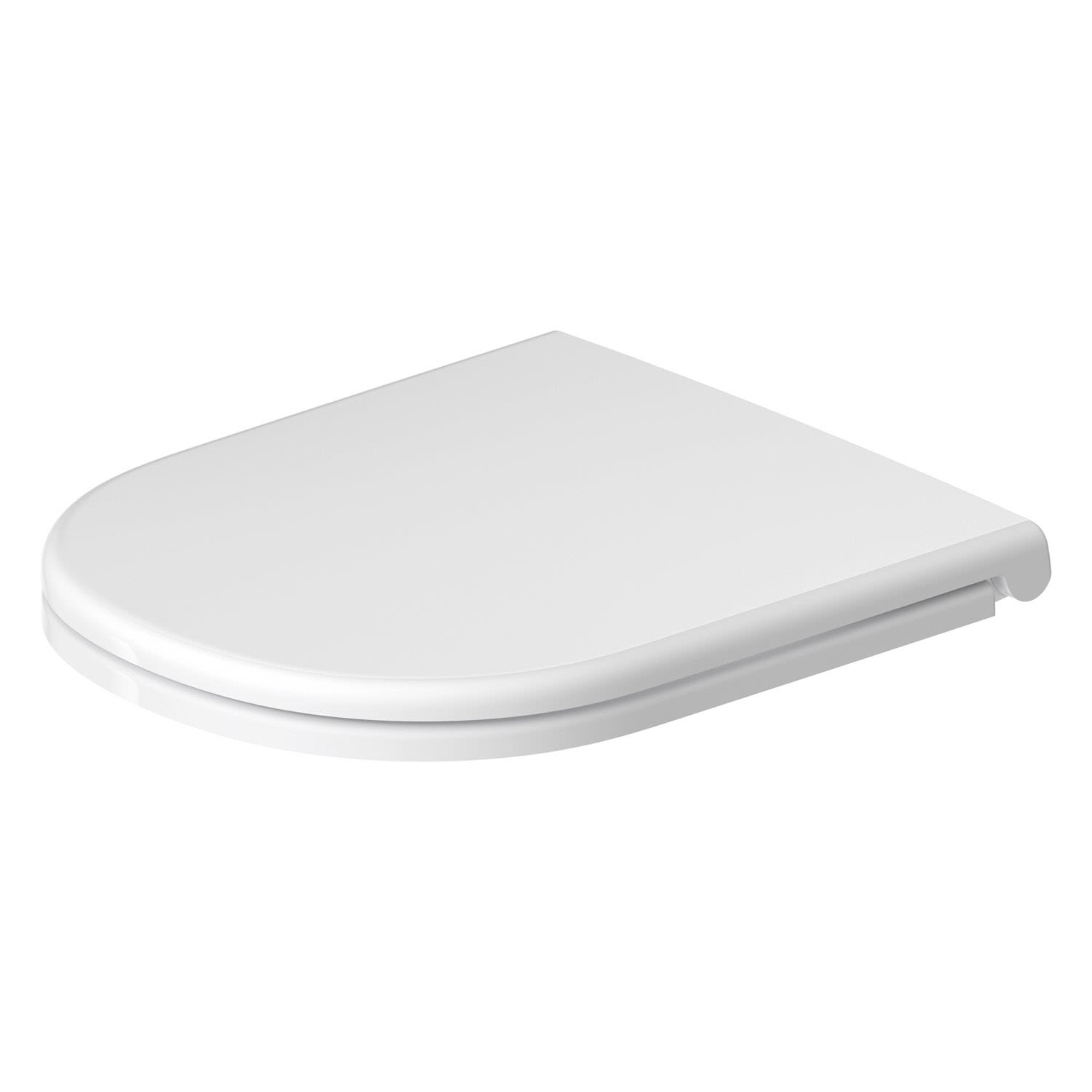 Abattant WC Duravit D-Code avec mécanisme de fermeture amortie 0028190000 amovible, brillant 6