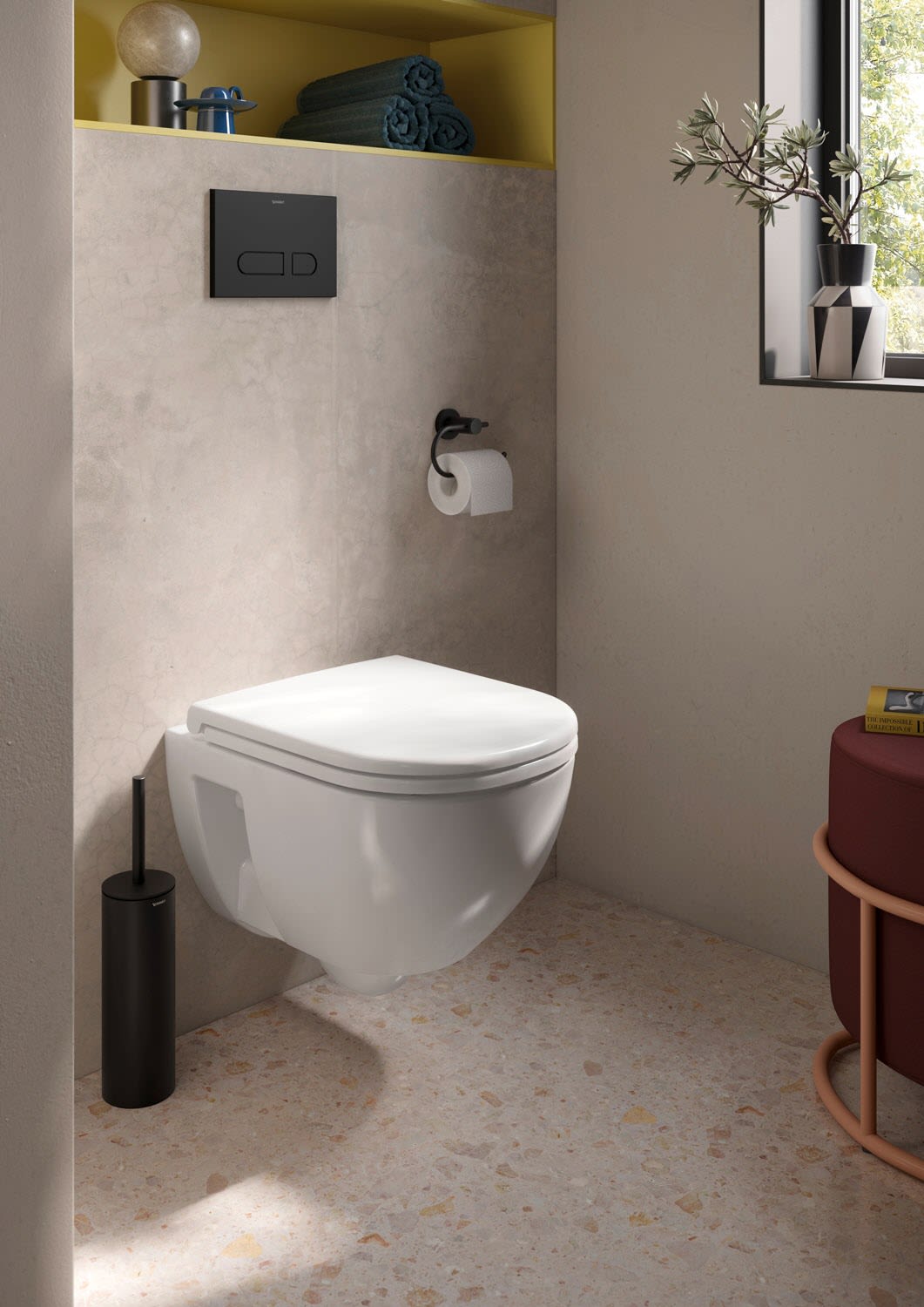 Abattant WC Duravit D-Code avec mécanisme de fermeture amortie 0028190000 amovible, brillant 2