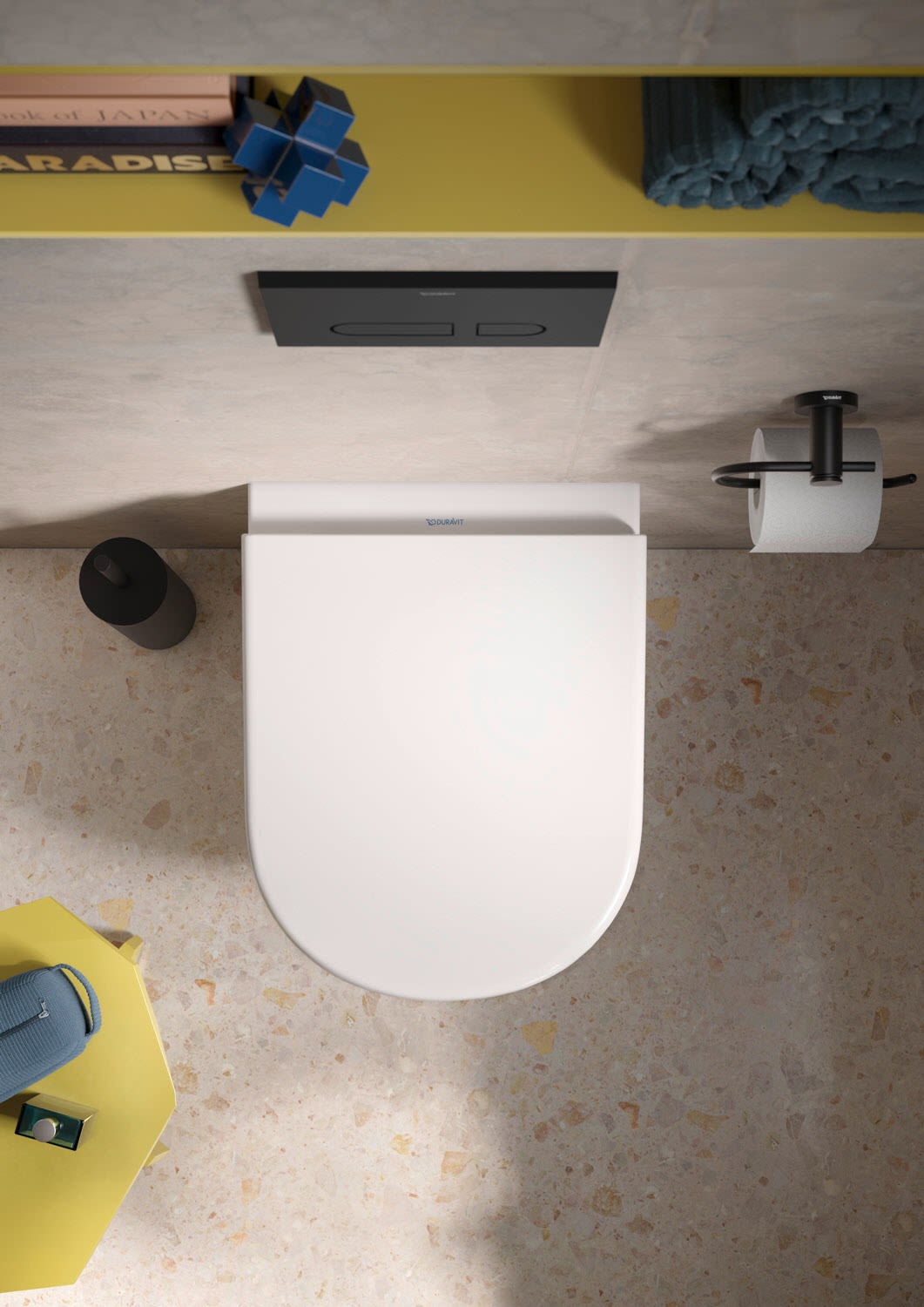 Abattant WC Duravit D-Code avec mécanisme de fermeture amortie 0028190000 amovible, brillant 8