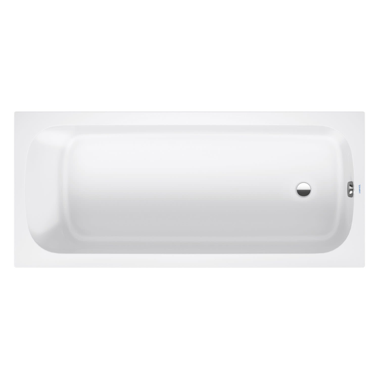 Duravit Qatego Rechteck-Badewanne 180 x 80 cm, Einbauversion 3