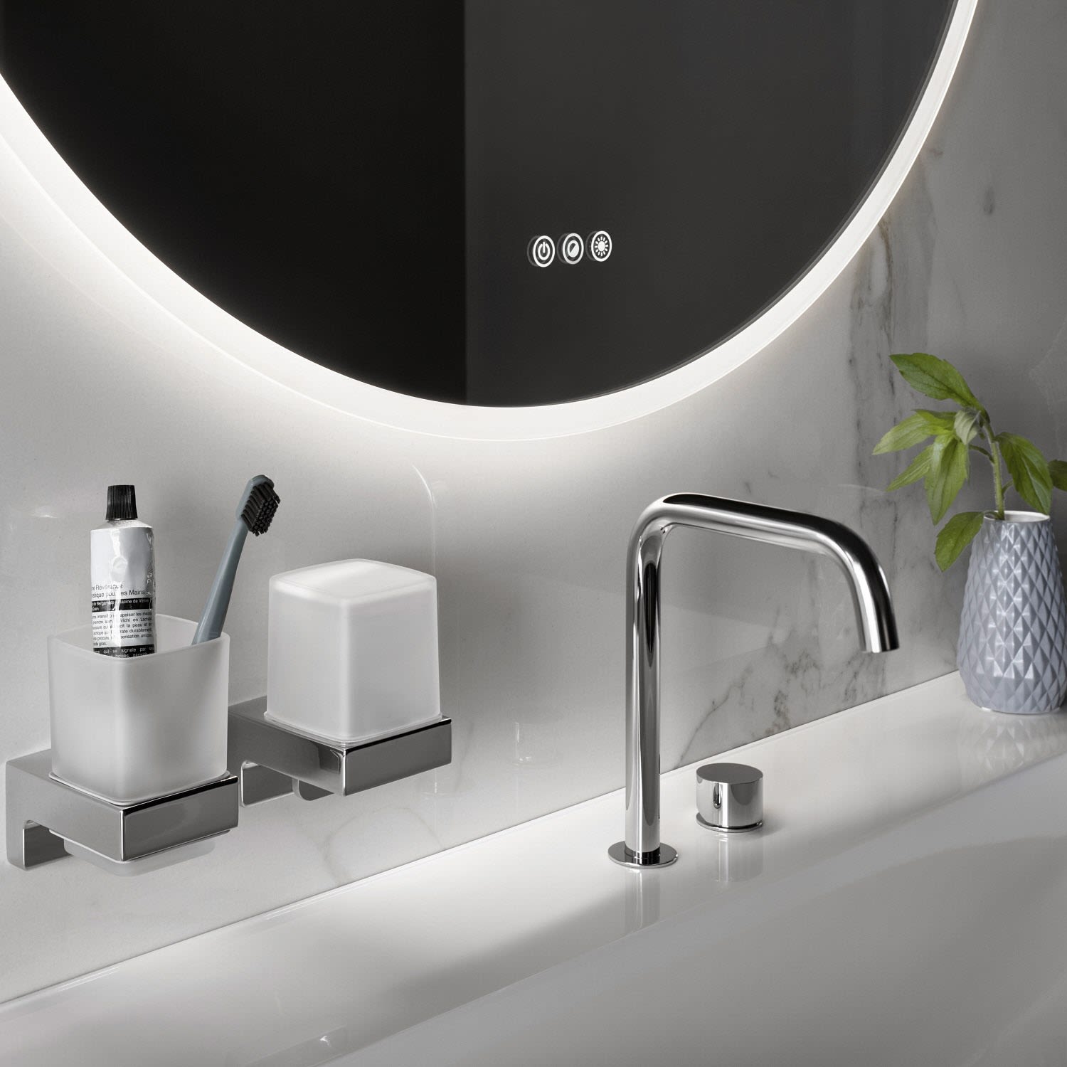 Emco Pure LED 441131010 Illuminated Mirror Ø 1000 mm 3