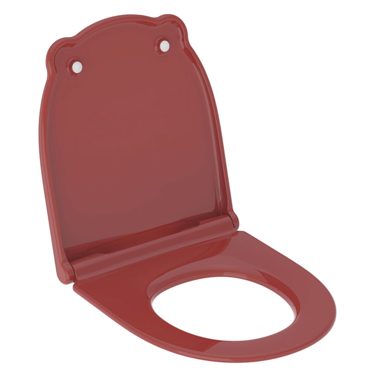 Geberit Bambini WC-Sitz für Kinder, Badkeramik, karminrot 502.969.FY.1