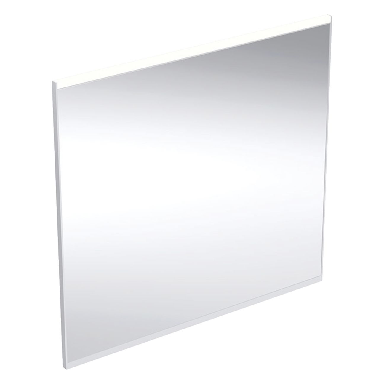 Geberit Option Plus Miroir lumineux carré 502782001 75 x 70 cm, aluminium anodisé, éclairage direct/indirect