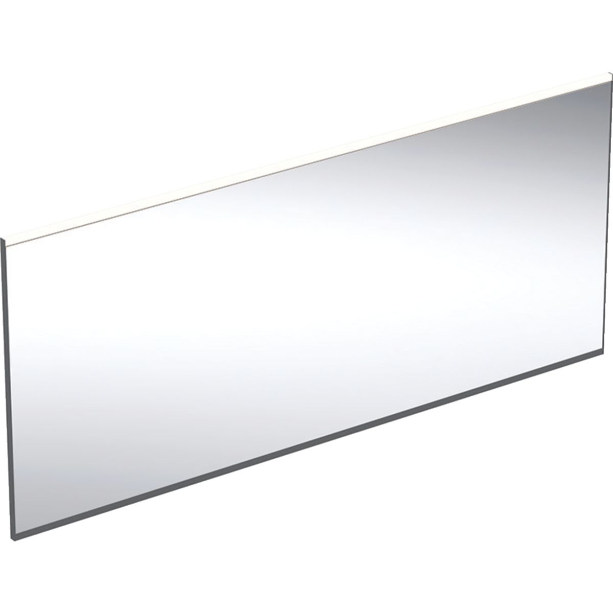 Geberit Option Plus Miroir lumineux carré 502787141 160 x 70 cm, noir mat/aluminium anodisé, éclairage direct/indirect 3