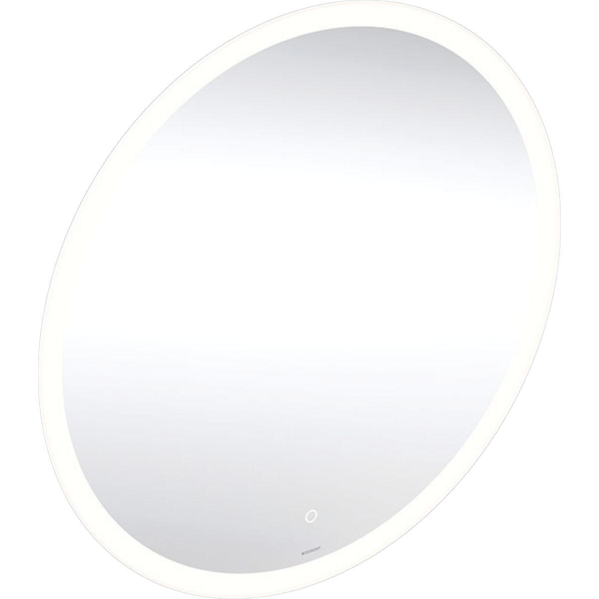 Geberit Option Miroir lumineux rond 502797001 60 cm, éclairage LED direct/indirect, capteur tactile, lumière d'orientation 3
