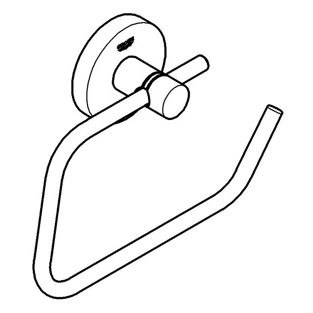 Grohe Swift mitigeur de bidet 325602432 noir mat 5