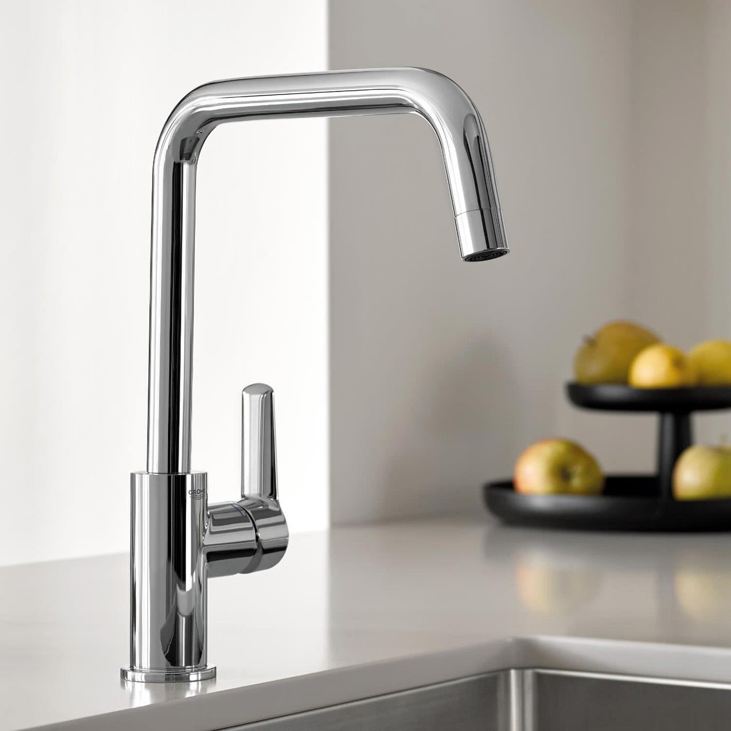 Grohe Start robinet de cuisine 30470000 chromé , bec haut pivotant