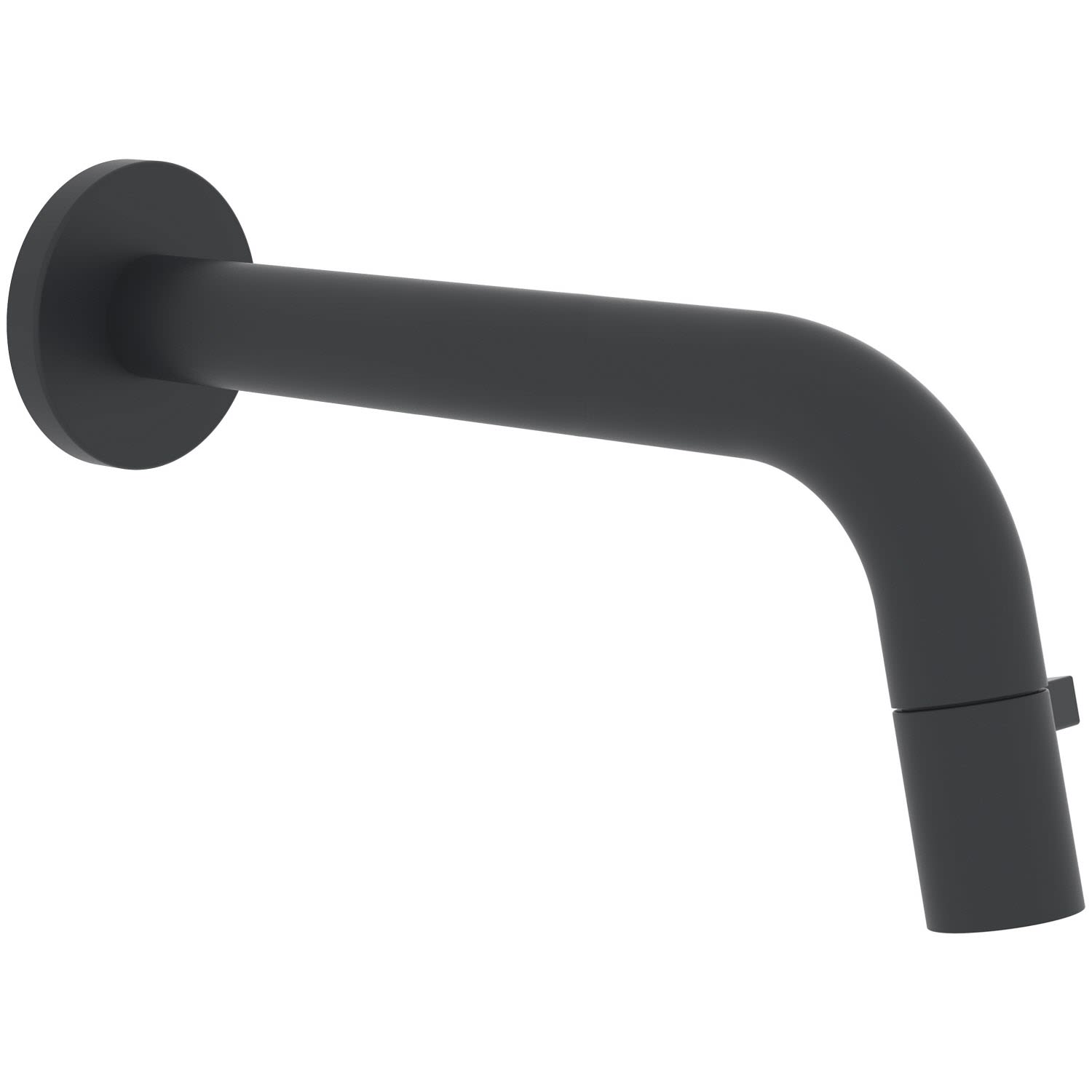 Hansa lavabo mural 5096810133 saillie 186 mm, peut être raccourci, noir mat 2