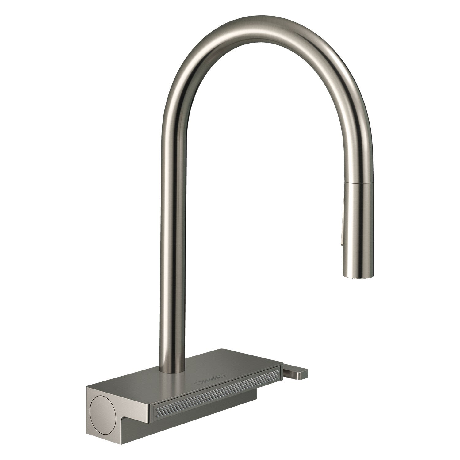 Hansgrohe Aquno Select M81 Mitigeur de cuisine 73831800 avec douchette extractible, 3jet, sBox, finition Inox 2