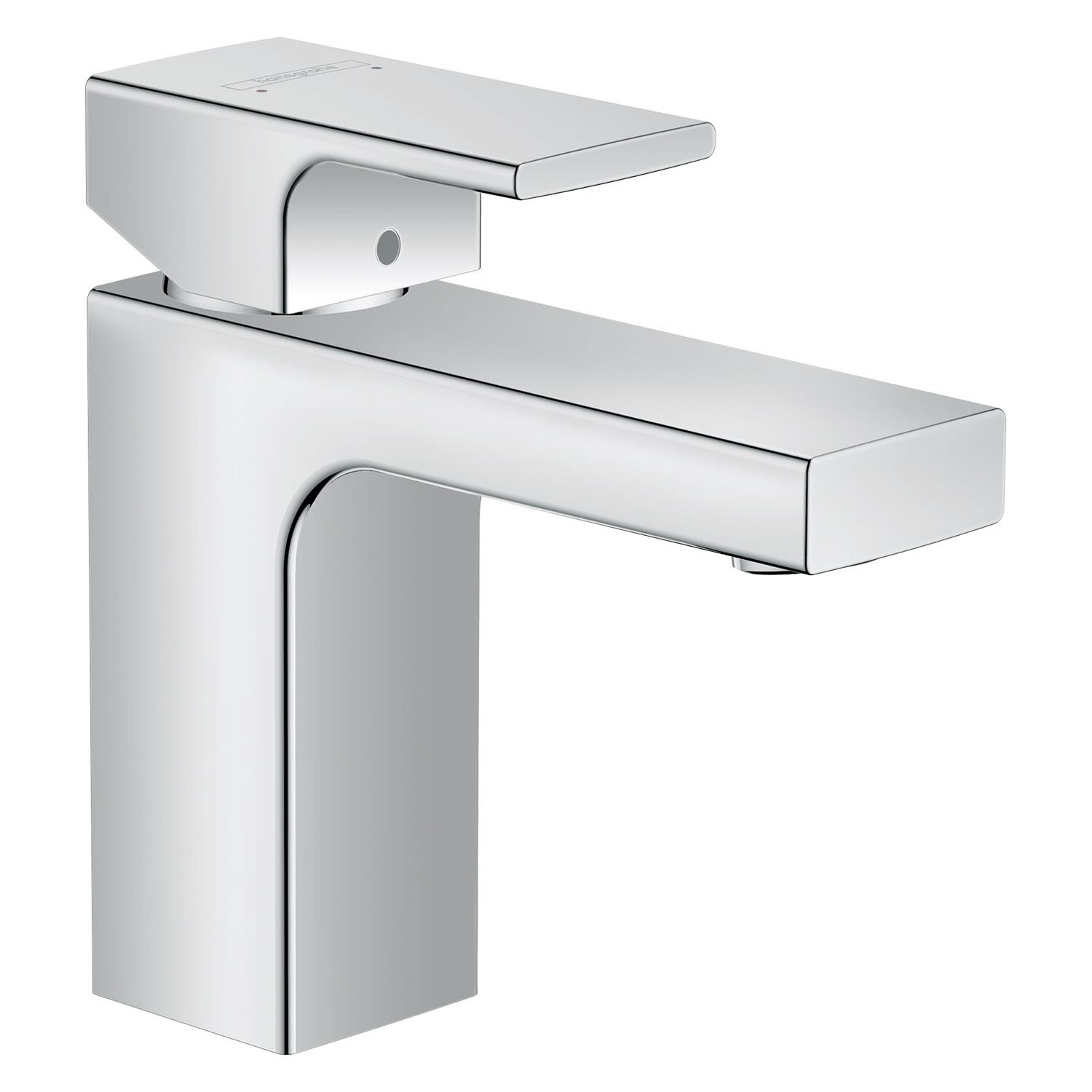 hansgrohe Vernis Shape Waschtischarmatur 100 ohne Ablaufgarnitur 71569000, Badarmaturen, chrom