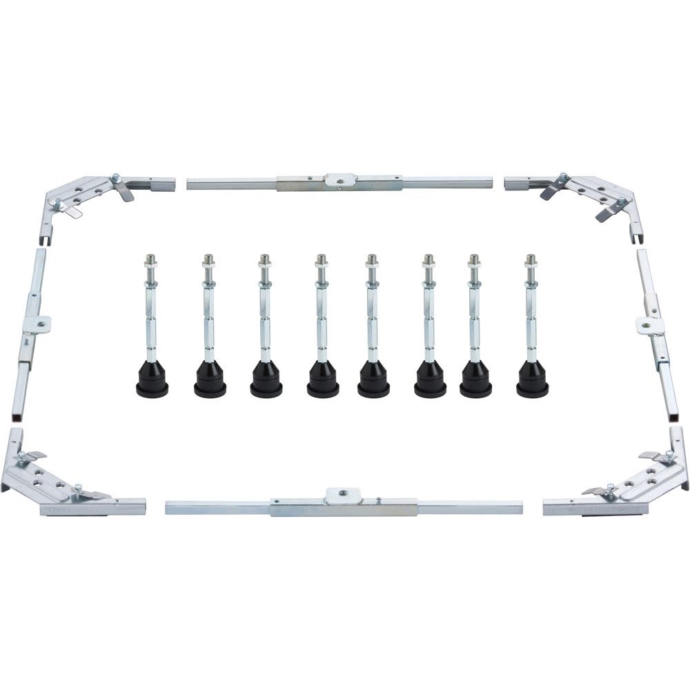 Bette Fuss-System für BetteFloor 90 x 90 cm, Duschwannen, B50-3151