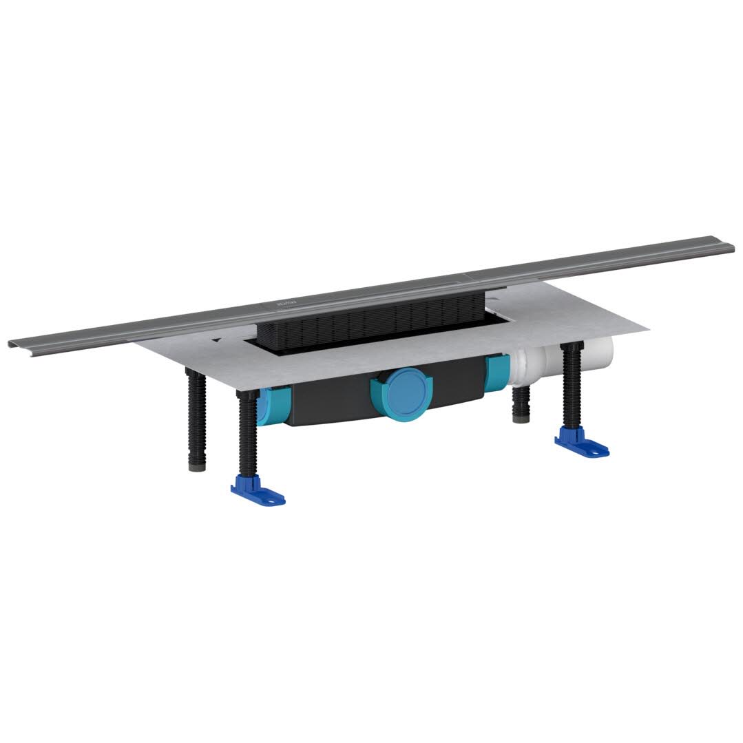 Dallmer Duschrinnen-Set CeraFloor Pure, DN 50, 120 cm, Duschabläufe, 539885