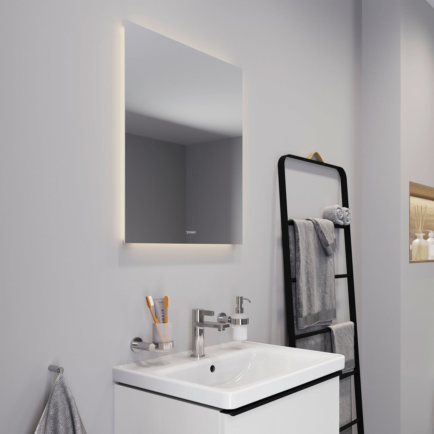 Duravit Good Badezimmerspiegel 60x70cm 2