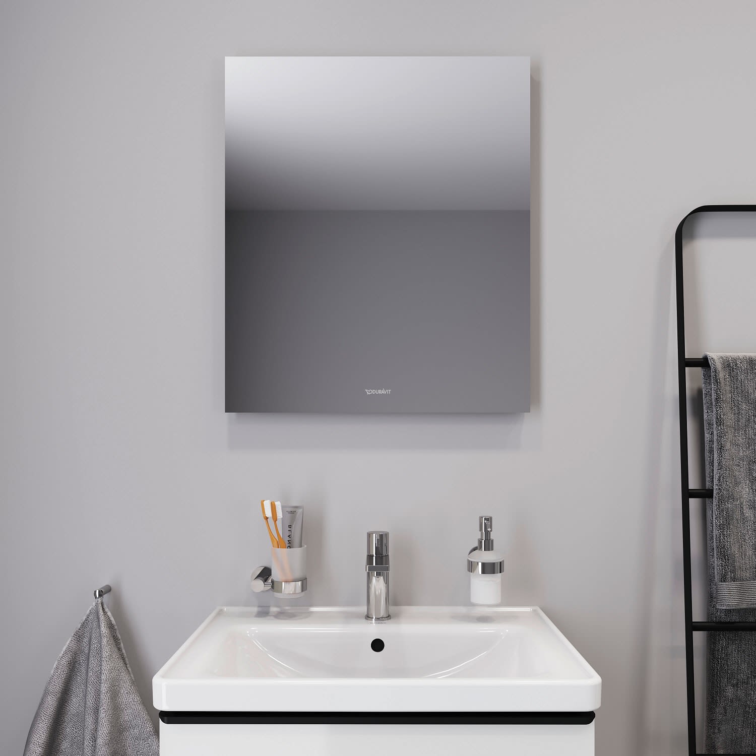 Duravit Good Badezimmerspiegel 60x70cm 3