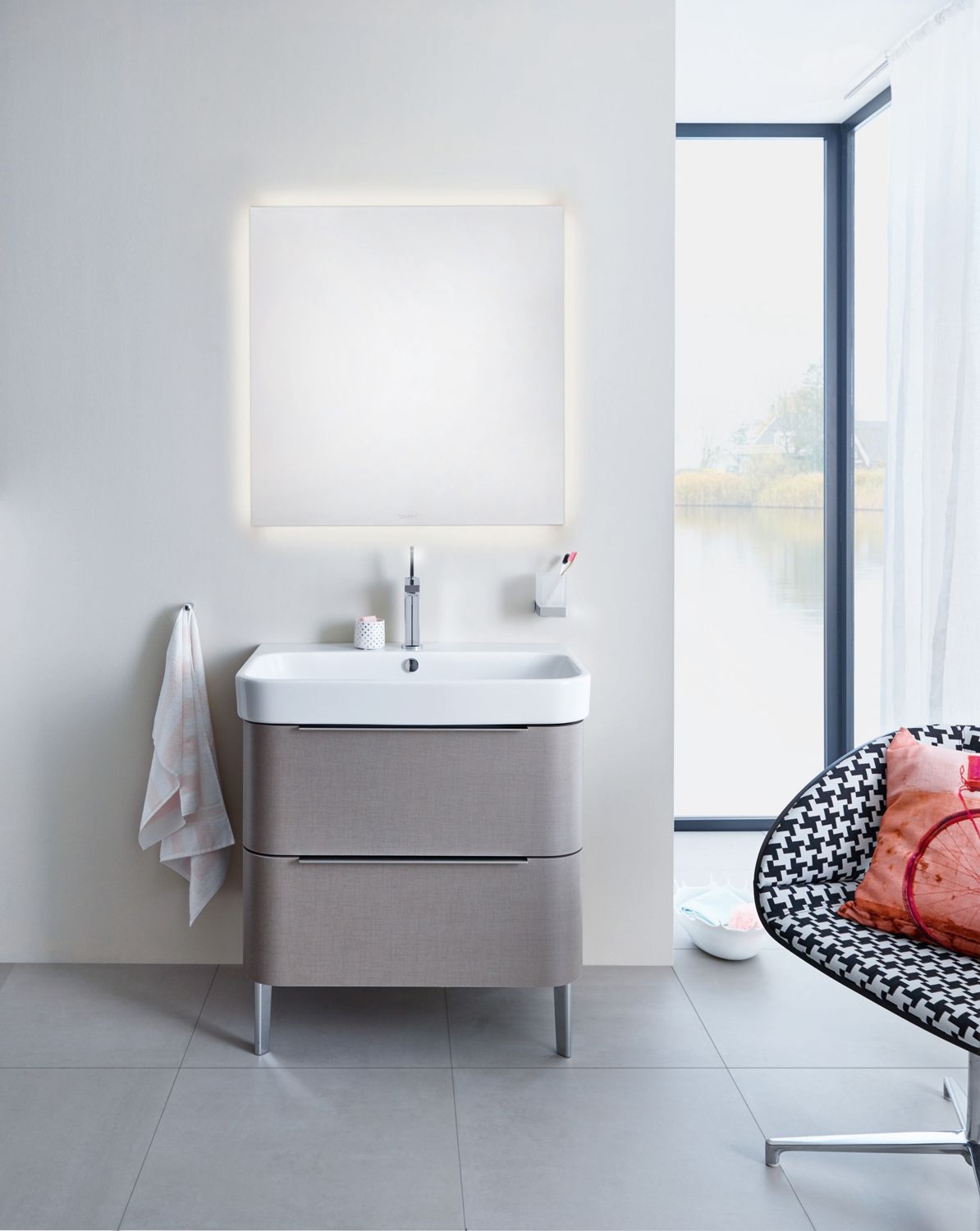 Duravit Licht & Spiegel Badspiegel ""Better"" 60 x 70 cm, mit LED-Indirektlicht" 3