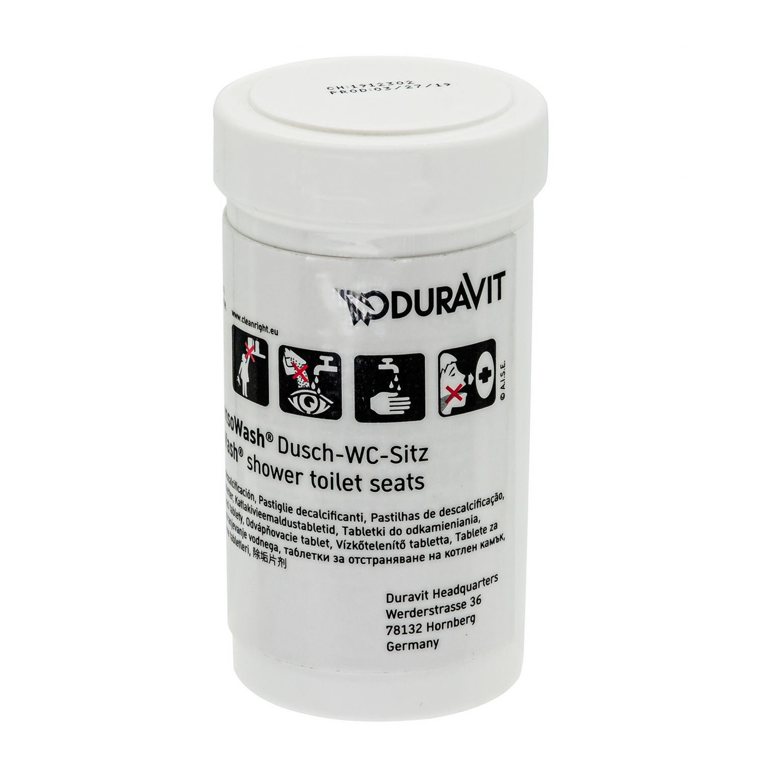 Duravit Entkalkungstabletten 1007250000, Badpflege,