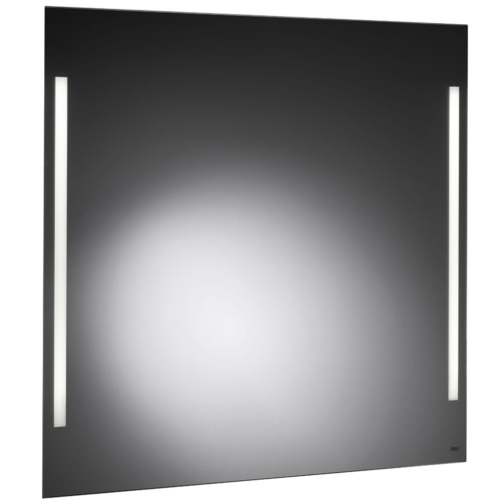Emco Badezimmerspiegel Premium 70 cm – Verspiegelter Badezimmerspiegel mit LED-Beleuchtung, Spiegel, 449600072, verspiegelt