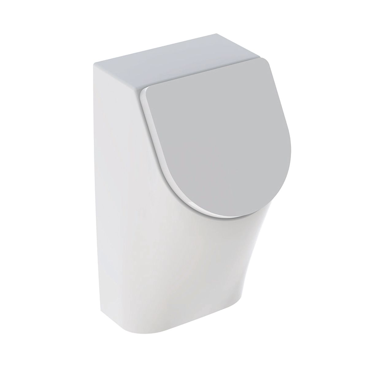 Geberit Renova Plan Urinal mit Deckel 235120000, Badkeramik, weiß